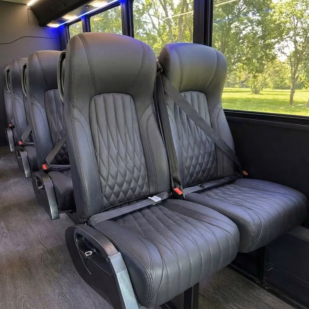 los altos 20 passenger minibus high back seats
