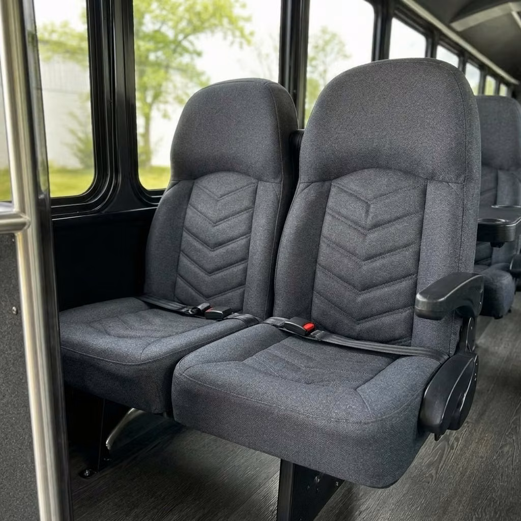 los altos 25 passenger minibus high back seats