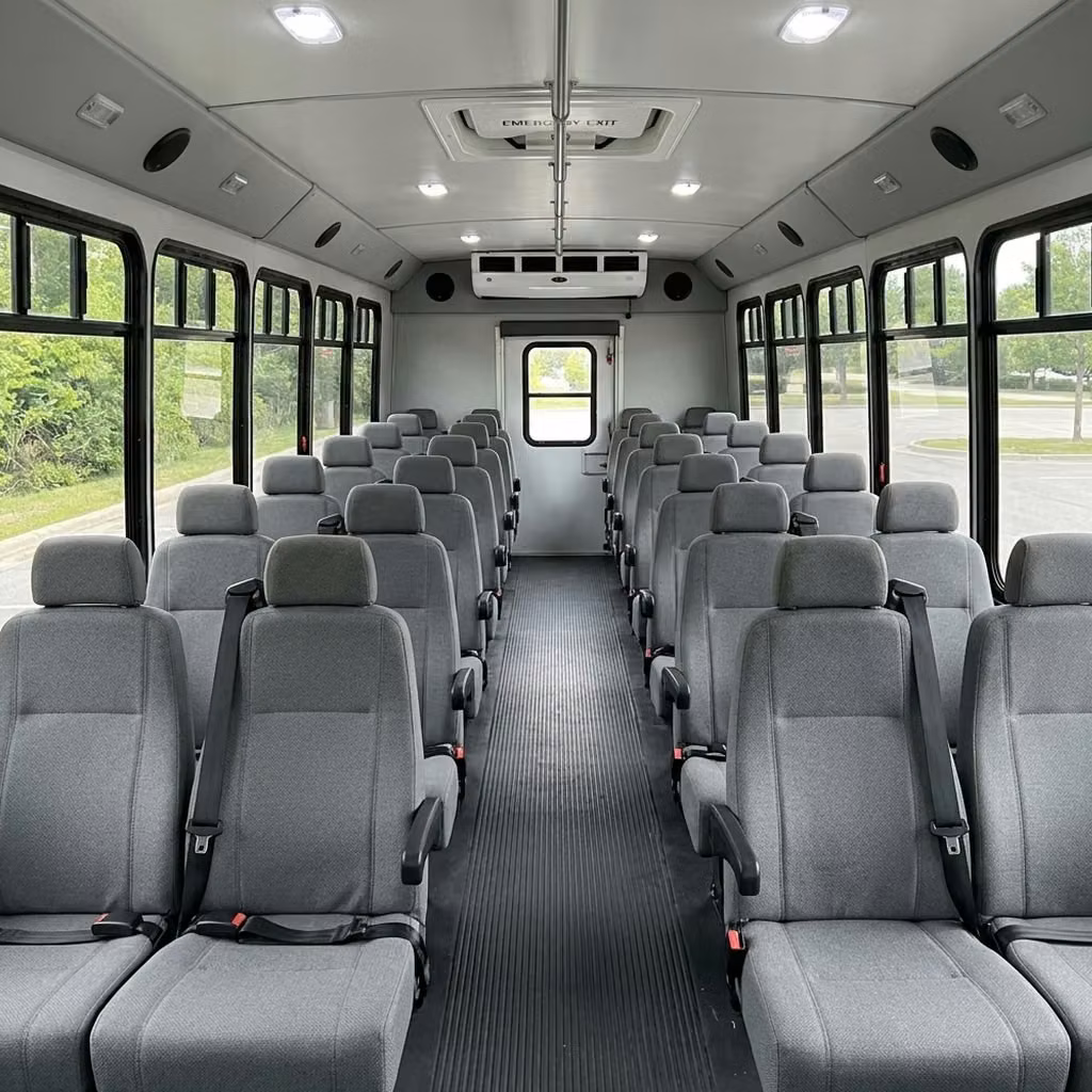 los altos 30 passenger minibus seating