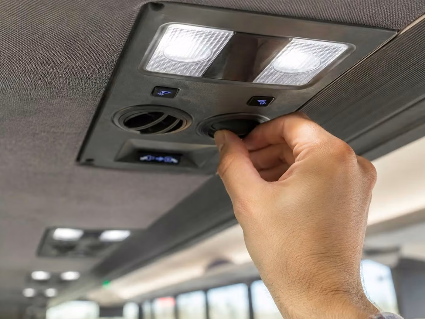 los altos charter bus climate control