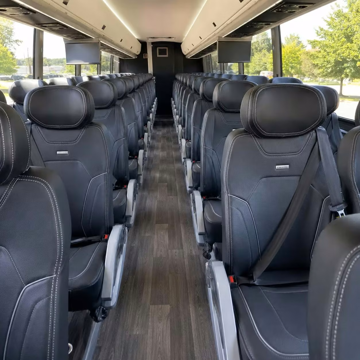 los altos charter bus interior 1
