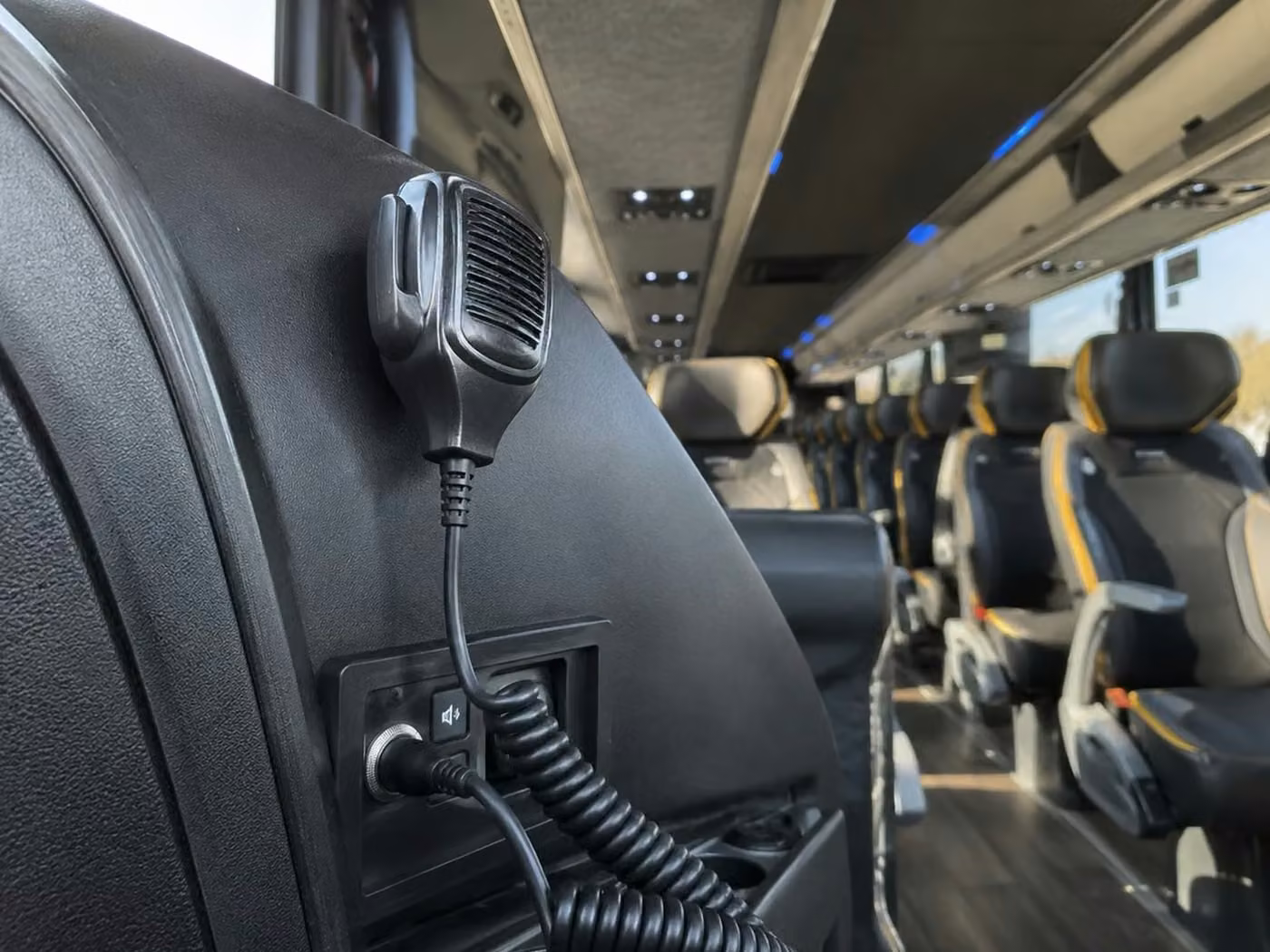 los altos charter bus pa system