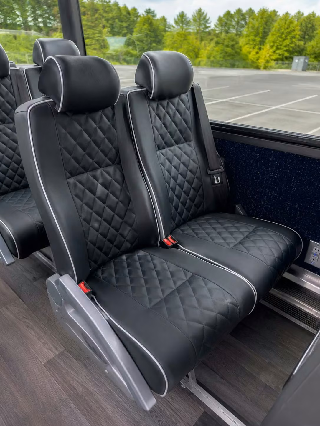 los altos charter bus reclining seats