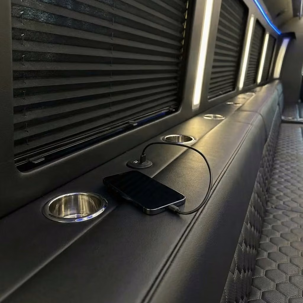 los altos party bus usb charging