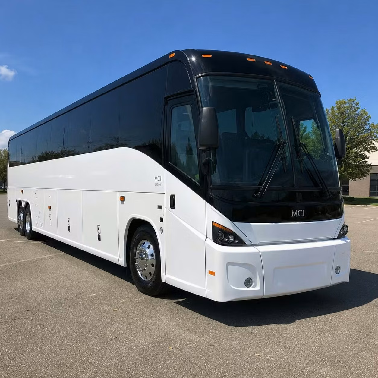 56 passenger charter bus